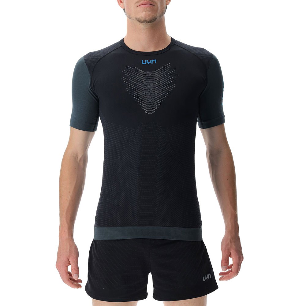 Uyn Running Pb42 Short Sleeve T-shirt Schwarz 2XL Mann Uyn Running Pb42 Short Sleeve T-shirt Schwarz 2XL Mann von Uyn