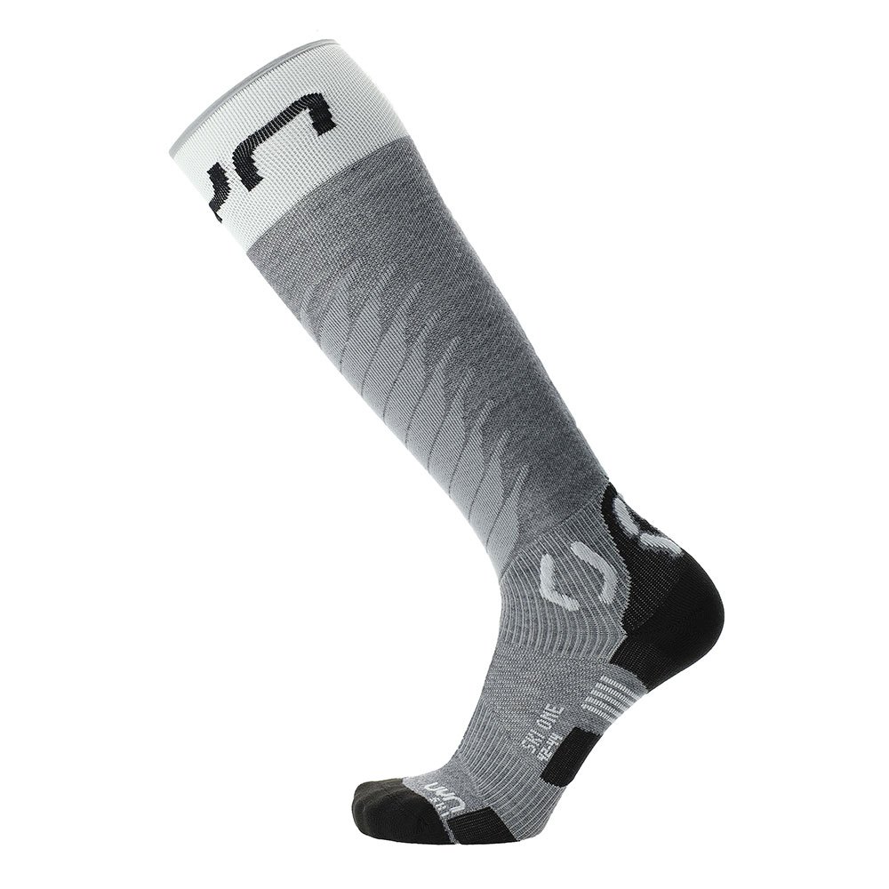 Uyn Ski One Merino Long Socks Grau EU 39-41 Mann von Uyn