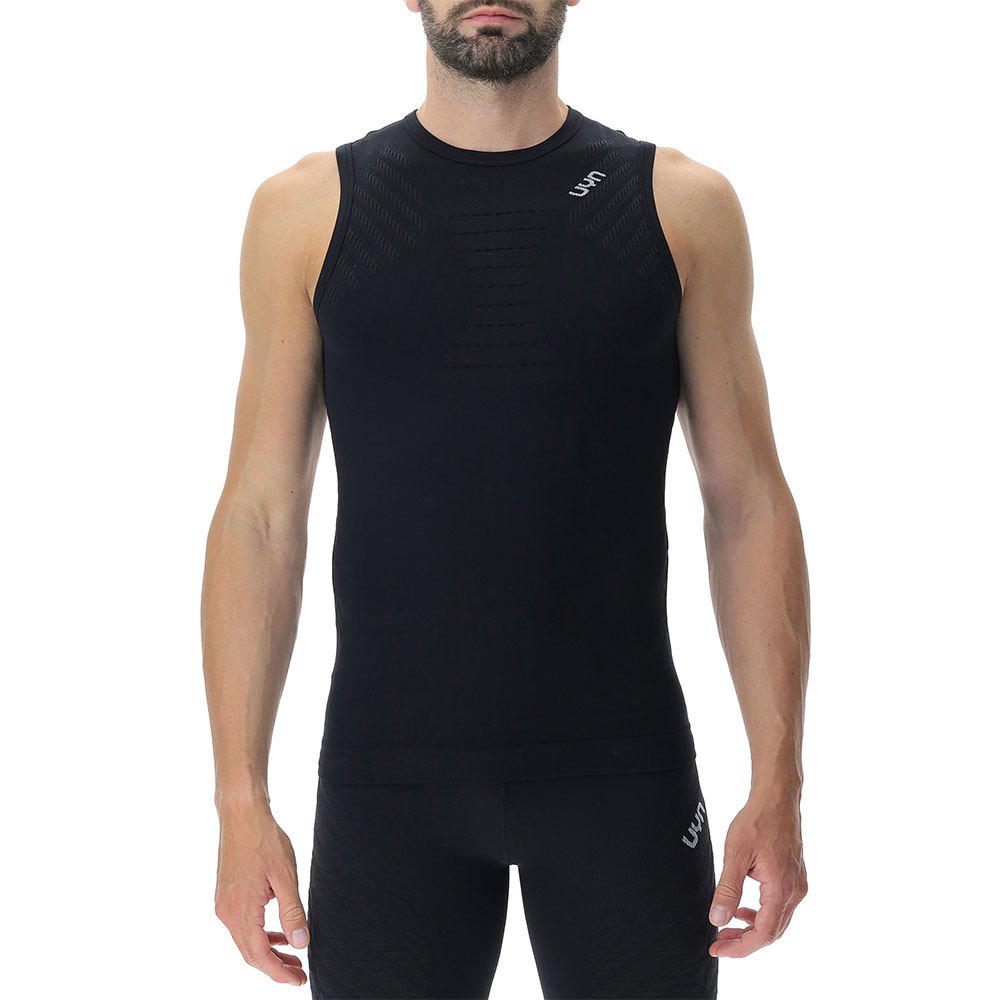 Uyn Workhard Sleeveless T-shirt Schwarz M Mann Uyn Workhard Sleeveless T-shirt Schwarz M Mann von Uyn