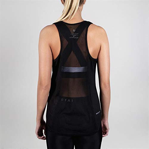 Vader Sports Damen Mesh Back Gym Training Weste, weiß, m von V.Sports