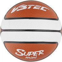 V3TEC Super 14 Mini-Basketball braun-weiss 1 von V3TEC