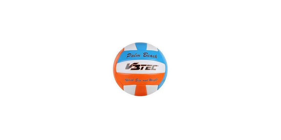 V3Tec Volleyball PALM BEACH Beachvolleyball,weiss-bl von V3Tec