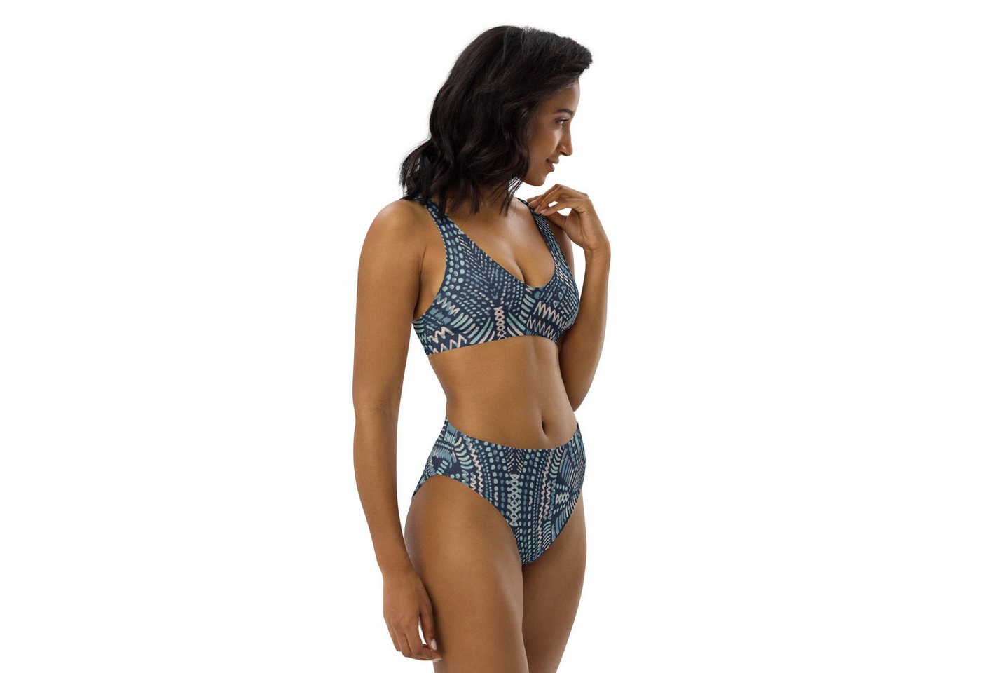 VAAM LMNTS Bustier-Bikini Wave High Waisted Bikini VAAM LMNTS Bustier-Bikini Wave High Waisted Bikini von VAAM LMNTS