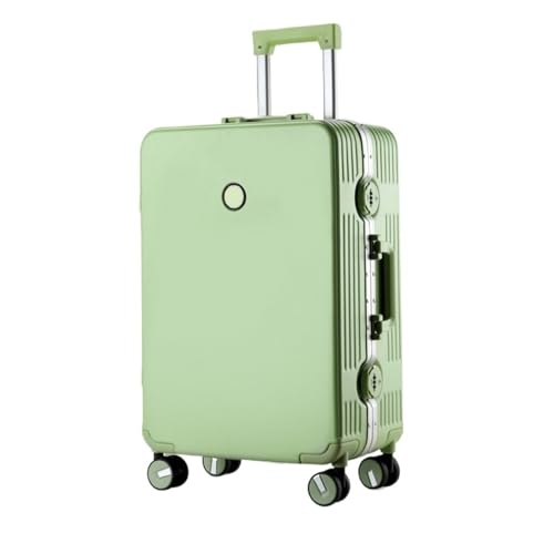 VALCLA Reisekoffer Großer Koffer mit Rollen, Aluminium-Koffer, wasserdicht und druckfest, versiegelter Koffer, Handgepäck Weichschalenkoffer (Color : C, Size : 22in) von VALCLA