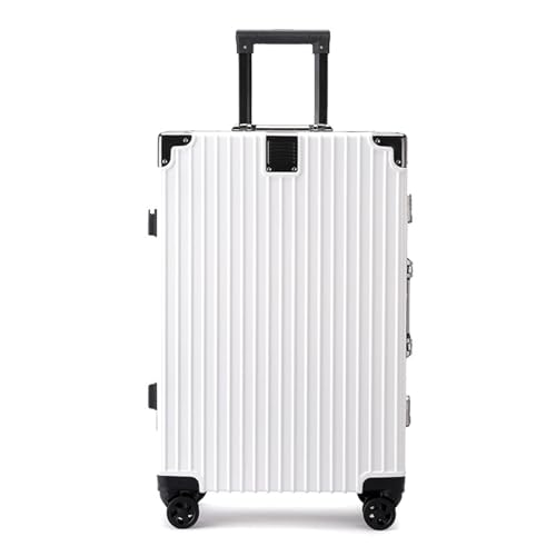 VALCLA Reisekoffer Handgepäckkoffer mit Rollen, Koffer mit großem Fassungsvermögen, robuster und verschleißfester Koffer, Business-Koffer Weichschalenkoffer (Color : A, Size : 20in) von VALCLA