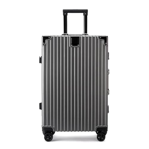 VALCLA Reisekoffer Handgepäckkoffer mit Rollen, Koffer mit großem Fassungsvermögen, robuster und verschleißfester Koffer, Business-Koffer Weichschalenkoffer (Color : C, Size : 22in) von VALCLA