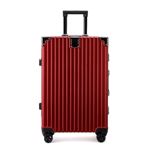 VALCLA Reisekoffer Handgepäckkoffer mit Rollen, Koffer mit großem Fassungsvermögen, robuster und verschleißfester Koffer, Business-Koffer Weichschalenkoffer (Color : H, Size : 22in) von VALCLA