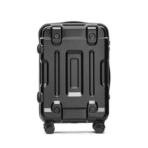 VALCLA Reisekoffer Reisekoffer TSA Zollschloss Koffer Universalrollen Geräuschloser Koffer Bordkoffer Verschiedene Größen Weichschalenkoffer(Black-A,30in) von VALCLA