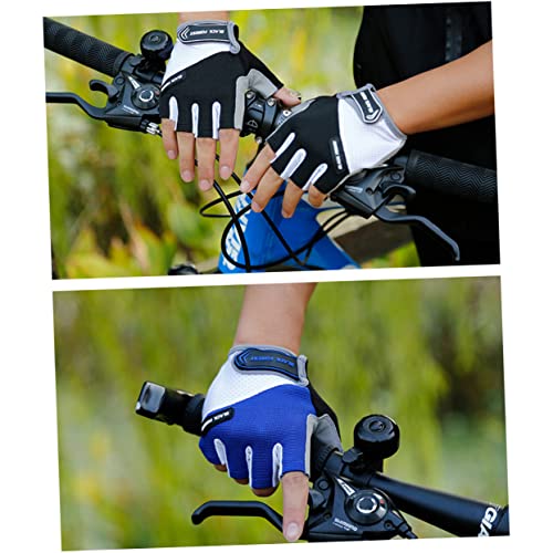 VALICLUD 1 Paar Halbfinger Handschuhe Fäustlinge Fitness Handschuhe Fahrradhandschuhe Fahrradhandschuhe Glovespire Handschuhe Herren Kaltknöchel Halbfinger Kurzhandschuhe Unisex von VALICLUD