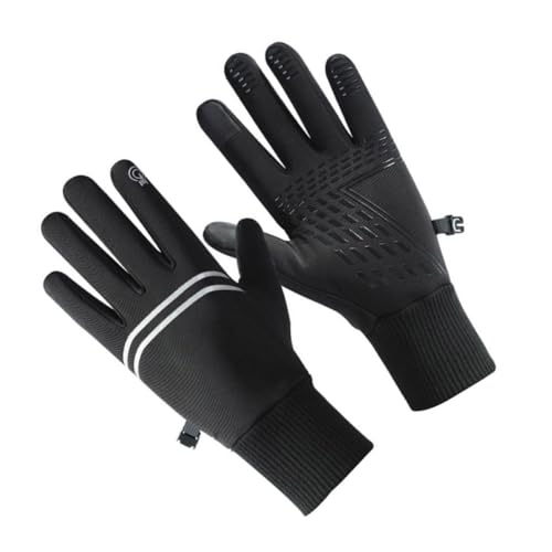 VALICLUD 1 Paar Handschuhe thermohandschuh Thermal Gloves Running Gloves Men Gloves warm Gloves Hand Schuhe handmuff Handballschuhe Handschuh Winter Schnee kalt Liner Abs Stricken Black von VALICLUD