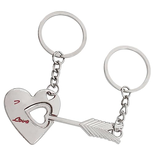 VALICLUD Paar Schlüsselanhänger 1 Schlüsselanhänger Herz Schlüsselanhänger Freund Freundinnen Schlüsselanhänger Seine Und Ihre Paargeschenke Rostfreier Stahl Silver Schlüsselanhänger Partner VALICLUD Paar Schlüsselanhänger 1 Schlüsselanhänger Herz Schlüsselanhänger Freund Freundinnen Schlüsselanhänger Seine Und Ihre Paargeschenke Rostfreier Stahl Silver Schlüsselanhänger Partner von VALICLUD