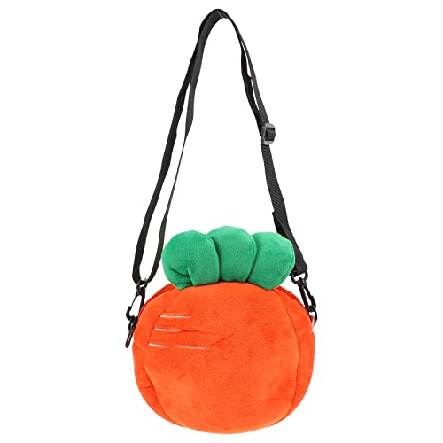 VALICLUD 1 stück Karotte plüsch Tasche schöne Kraft körper Freizeit Tasche dekorative Schulter schlüsselbeutel für Tasche von VALICLUD