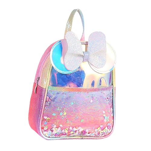 VALICLUD 1Stk Bowknot-Rucksack Studententasche Cartoon-Rucksack Büchertasche für Mädchen Rucksäcke für Kinder schultüte Schulranzen ruckack Exquisite Schultaschen Kinderrucksäcke Polyester von VALICLUD