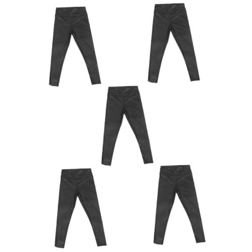 VALICLUD 5st Elastische Hosen Fitness-Leggings Für Damen Yoga-Leggings Damen Miederhose Damenhosen Schwarze Für Damen Yoga Hosenanzug Damen Yoga- Damen-Leggings Polyester von VALICLUD