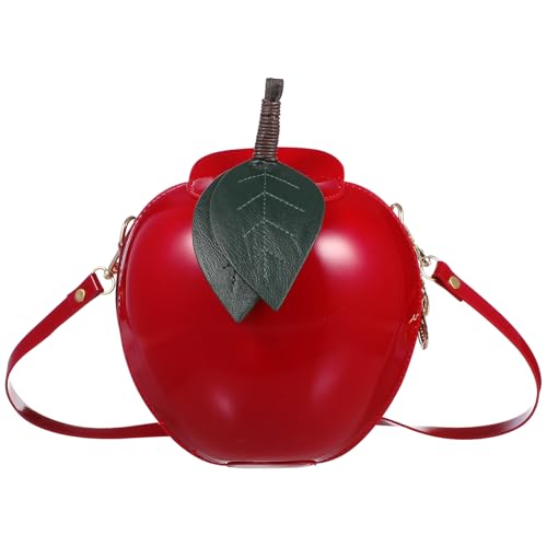 VALICLUD Chic 1pc Girl Crosstobody Bag Simple Small Shoulder Bag Apple Shaped Coin Bag VALICLUD Chic 1pc Girl Crosstobody Bag Simple Small Shoulder Bag Apple Shaped Coin Bag von VALICLUD