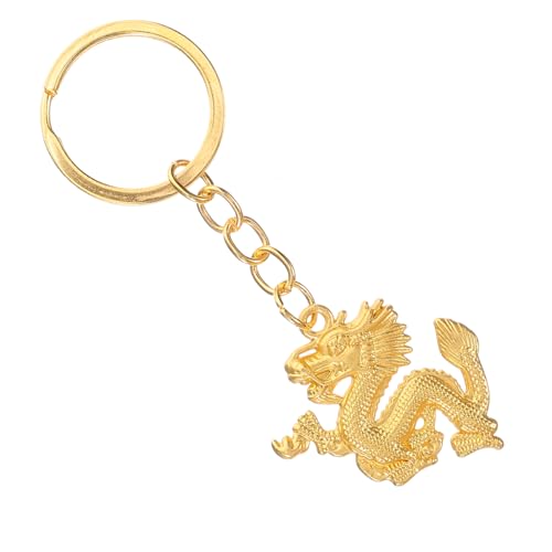 VALICLUD Drachenanhänger, Schlüsselanhänger, Geldbörse, Metall, Drachen-Form, Schlüsseldekoration, goldene Zinklegierung, für Damen, Drachenmodellierung und Feine Verarbeitung VALICLUD Drachenanhänger, Schlüsselanhänger, Geldbörse, Metall, Drachen-Form, Schlüsseldekoration, goldene Zinklegierung, für Damen, Drachenmodellierung und Feine Verarbeitung von VALICLUD