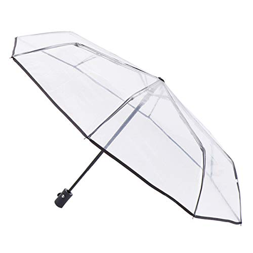 VALICLUD Klappschirm Automatisch Transparenter Regenschirm Automatisch Offen Faltbarer Regenschirm Klar für VALICLUD Klappschirm Automatisch Transparenter Regenschirm Automatisch Offen Faltbarer Regenschirm Klar für von VALICLUD