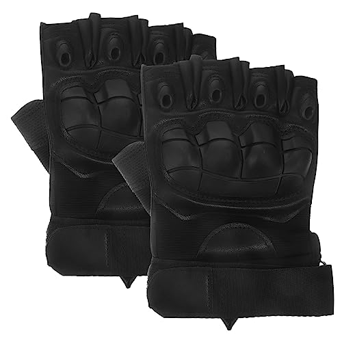 VALICLUD Motorradhandschuhe warme Thermohandschuhe Sporthandschuhe Winddichte Handschuhe Ärmel aus Spitze Thermal Gloves warmin Handschuhe Fitness Handschuhe Outdoor-Handschuhe Black von VALICLUD