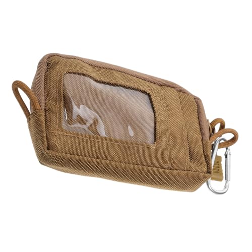 VALICLUD Outdoor-Fanny-Aufbewahrungstaschen für Reisen, wasserdichte Aufbewahrungstasche, Reisebrieftasche mit Reißverschluss für Herren, Outdoor-Hüfttasche, Geldbörse, Reise-Hüfttasche, Khaki, von VALICLUD