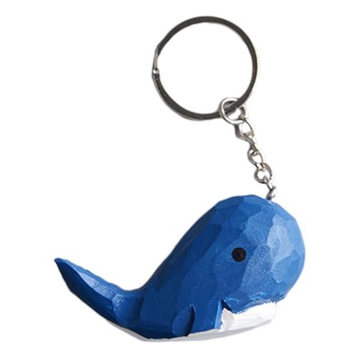 VALICLUD Wal-Schlüsselanhänger car Keychain car Key Chain schlüsselablage schlüsselbund Schlüsselanhänger Auto Schlüsselhalter Plüsch süßer Schlüsselanhänger Geldbörse Charme Metall Blue von VALICLUD