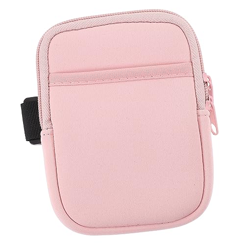 VALICLUD aufbewahrungssack Storage Bags flaschenverschlüsse cupholder Auto Pocketbook Reißverschlusstasche für Becher Tasche für Wasserbecher Tasse Neopren-Bechertasche Flasche Zubehör Rosa von VALICLUD