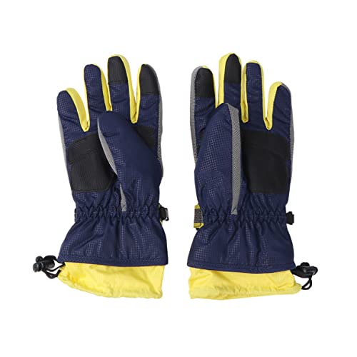 VALICLUD wasserdichte Handschuhe Mit Langer Stulpe Skihandschuhe Für Schneeski-Handschuhe Winter Skihandschuhe Griff Skihandschuhe Herren Schneehandschuhe Für Riemen von VALICLUD