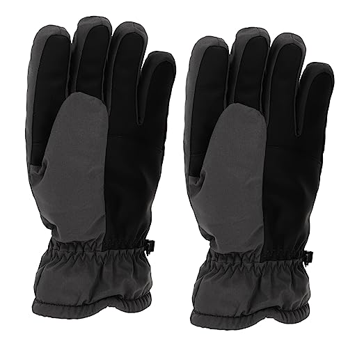 VALICLUD wasserdichte Winter Skihandschuhe Für Herren Und Winddichte Outdoor Handschuhe Warme Sporthandschuhe Für Schnee Und Freizeitaktivitäten Ideal Für Skifahren Und Fahrradfahren von VALICLUD