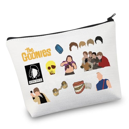 VAMSII Filminspiriertes Geschenk, 80er-Jahre-Filmliebhaber, Make-up-Tasche, Film-Merchandise-Artikel, Goonies-Film-Charakter-Geschenk, USGooniesBag, Modern von VAMSII