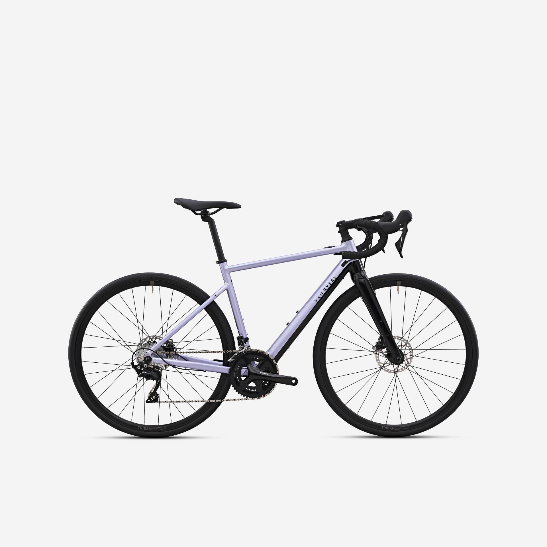 E-Rennrad E-EDR AF Shimano 105 2×11S Damen lila von VAN RYSEL