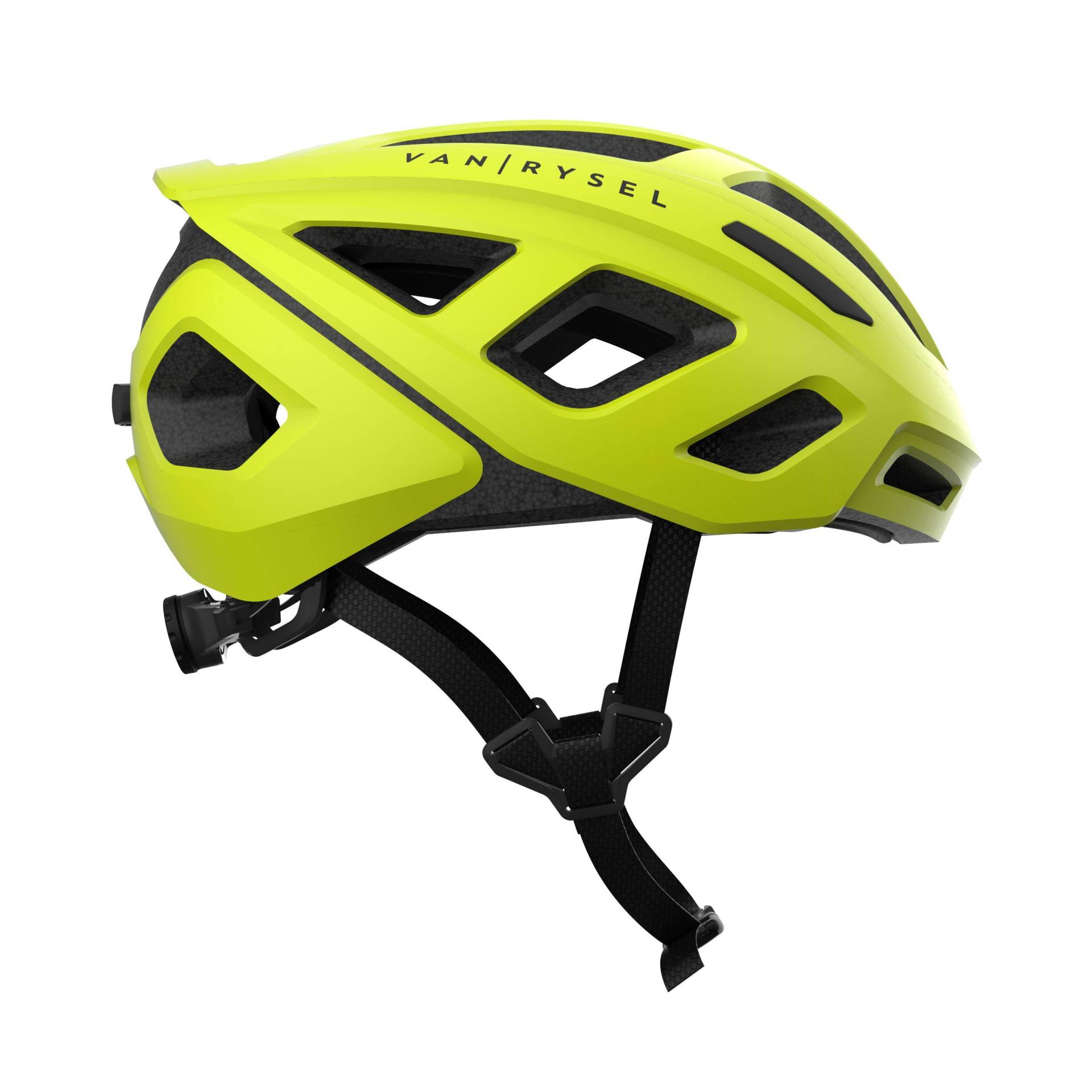 Fahrradhelm Rennrad ROADR 500 Neongelb Fahrradhelm Rennrad ROADR 500 Neongelb von VAN RYSEL