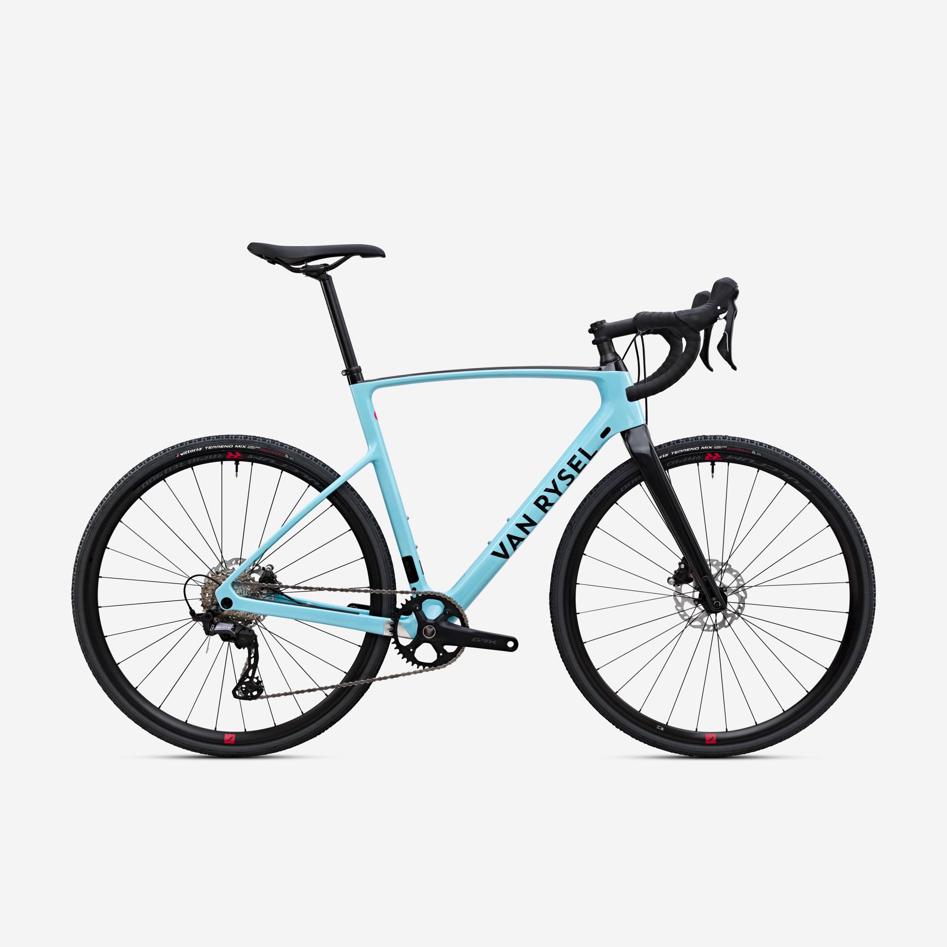 Fahrrad Cyclocross - RCX 2 Shimano GRX 12S hellblau von VAN RYSEL