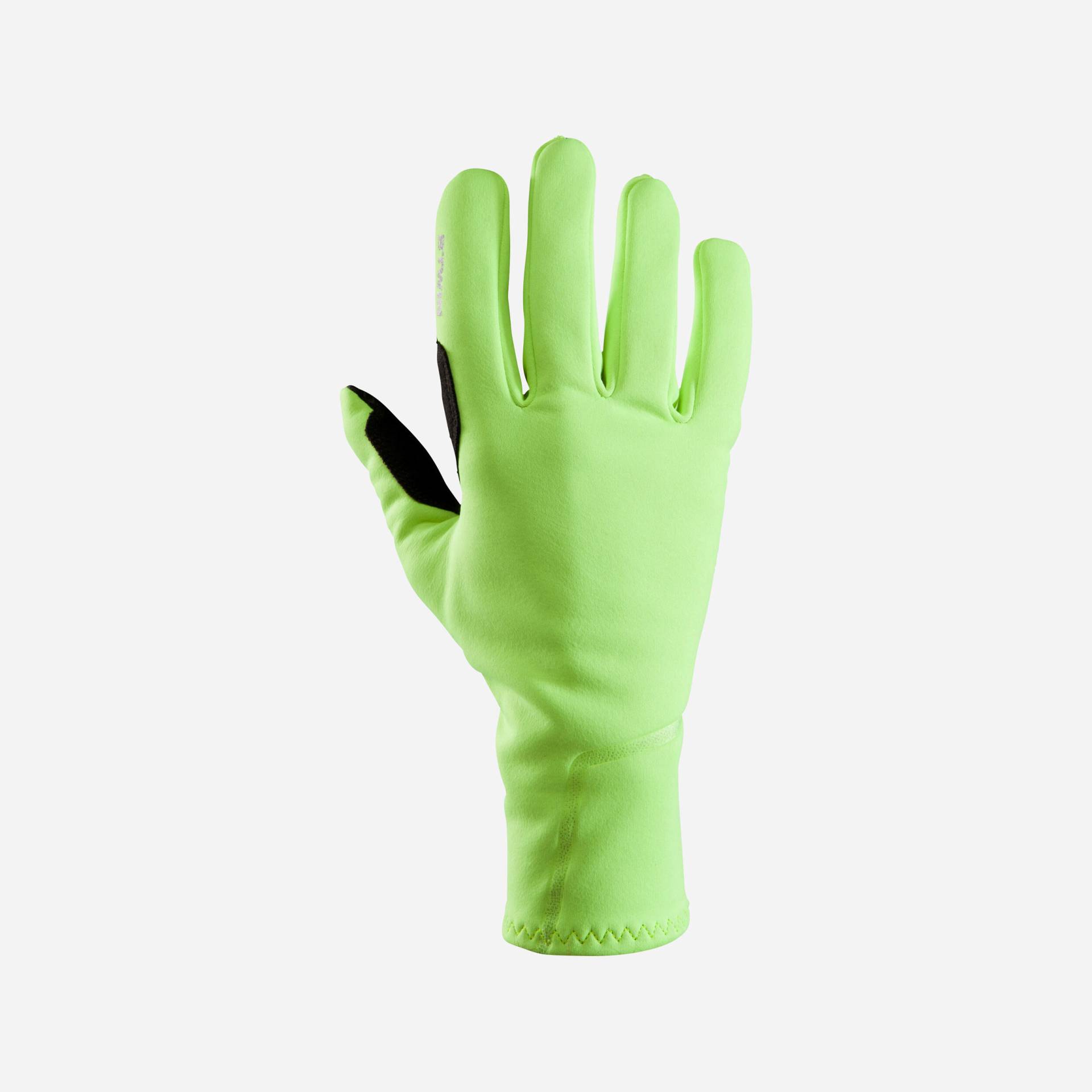 Fahrradhandschuhe Winter 500 Fleece Neongelb Fahrradhandschuhe Winter 500 Fleece Neongelb von VAN RYSEL