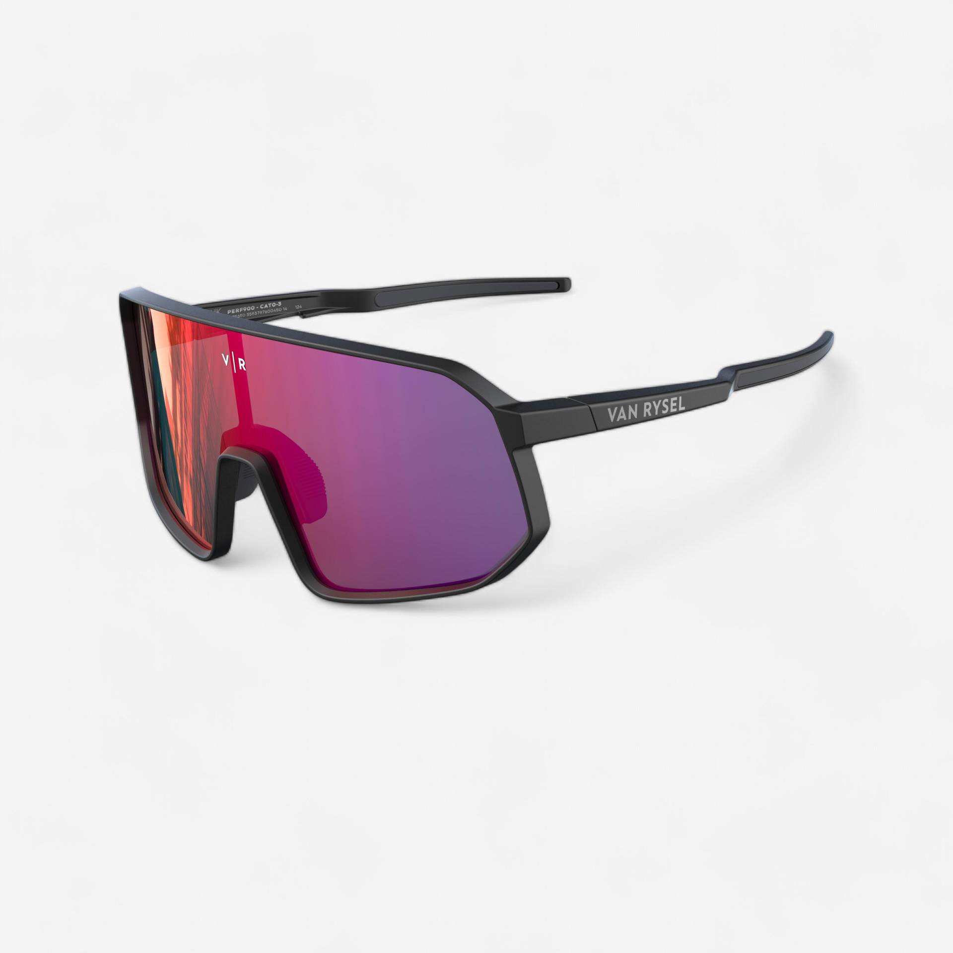 Fahrradbrille - RR 900 Perf Kategorie 3 schwarz von VAN RYSEL