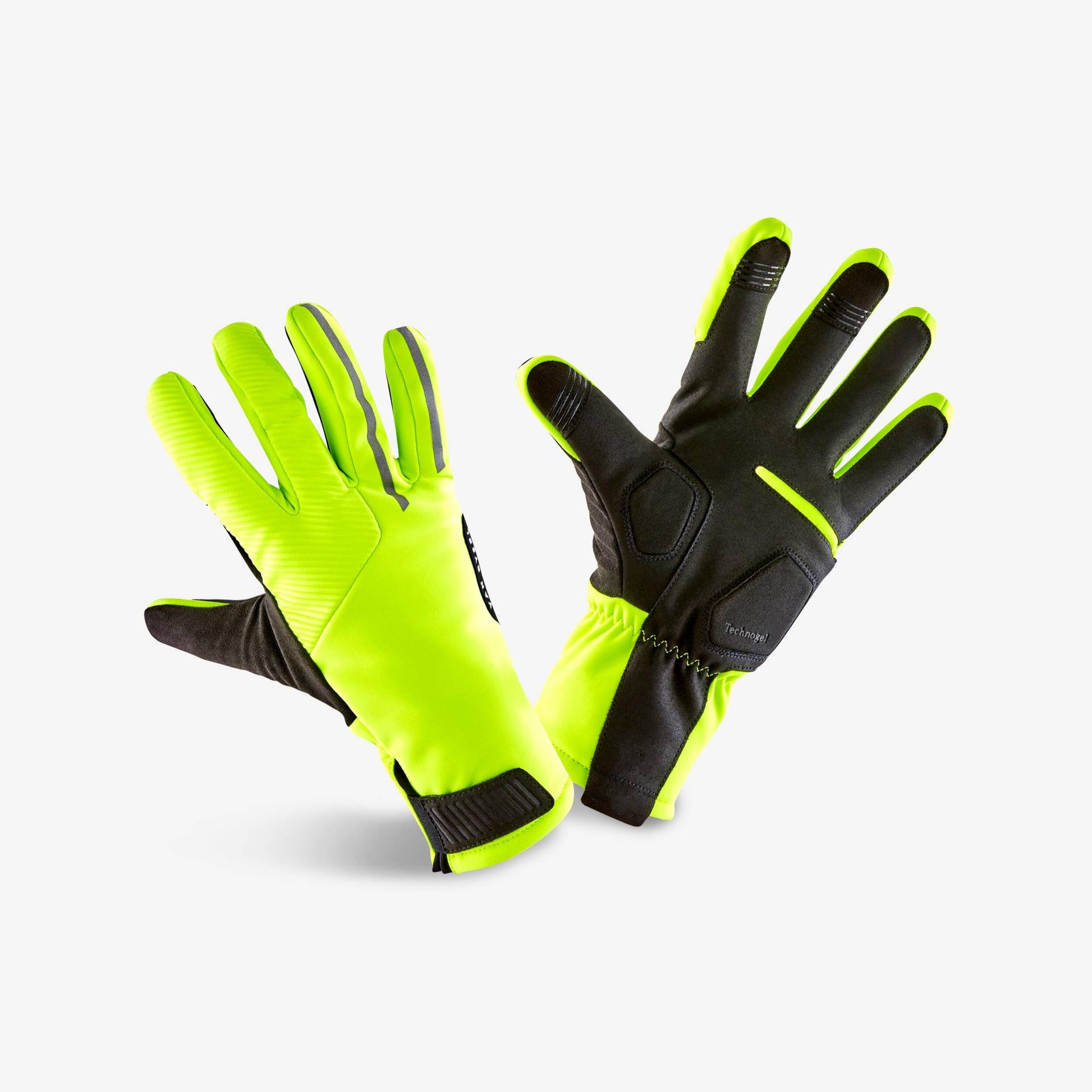 Fahrradhandschuhe Winter 900 F Gelb Fahrradhandschuhe Winter 900 F Gelb von VAN RYSEL