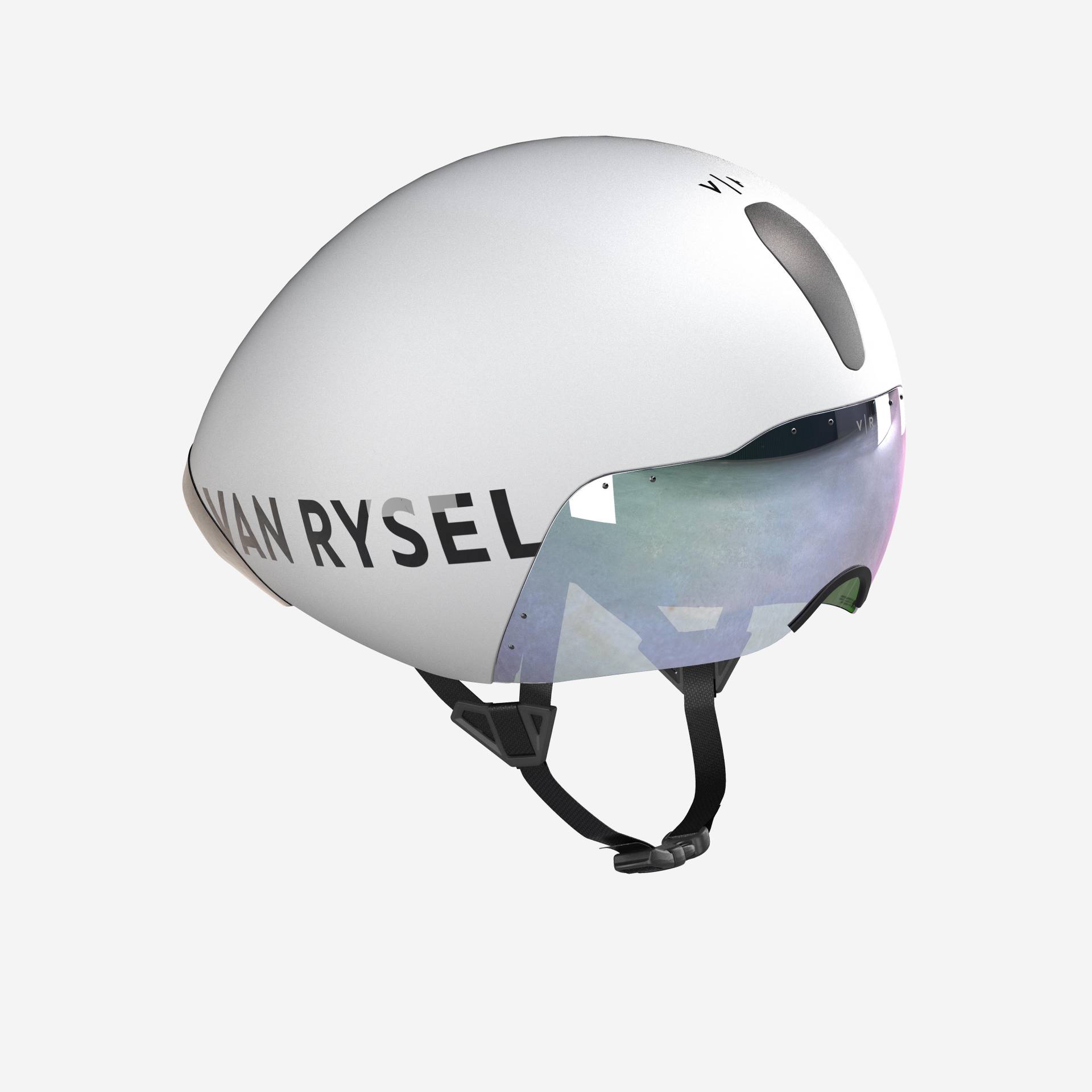 Fahrradhelm Rennrad Triathlon XCR weiß Fahrradhelm Rennrad Triathlon XCR weiß von VAN RYSEL