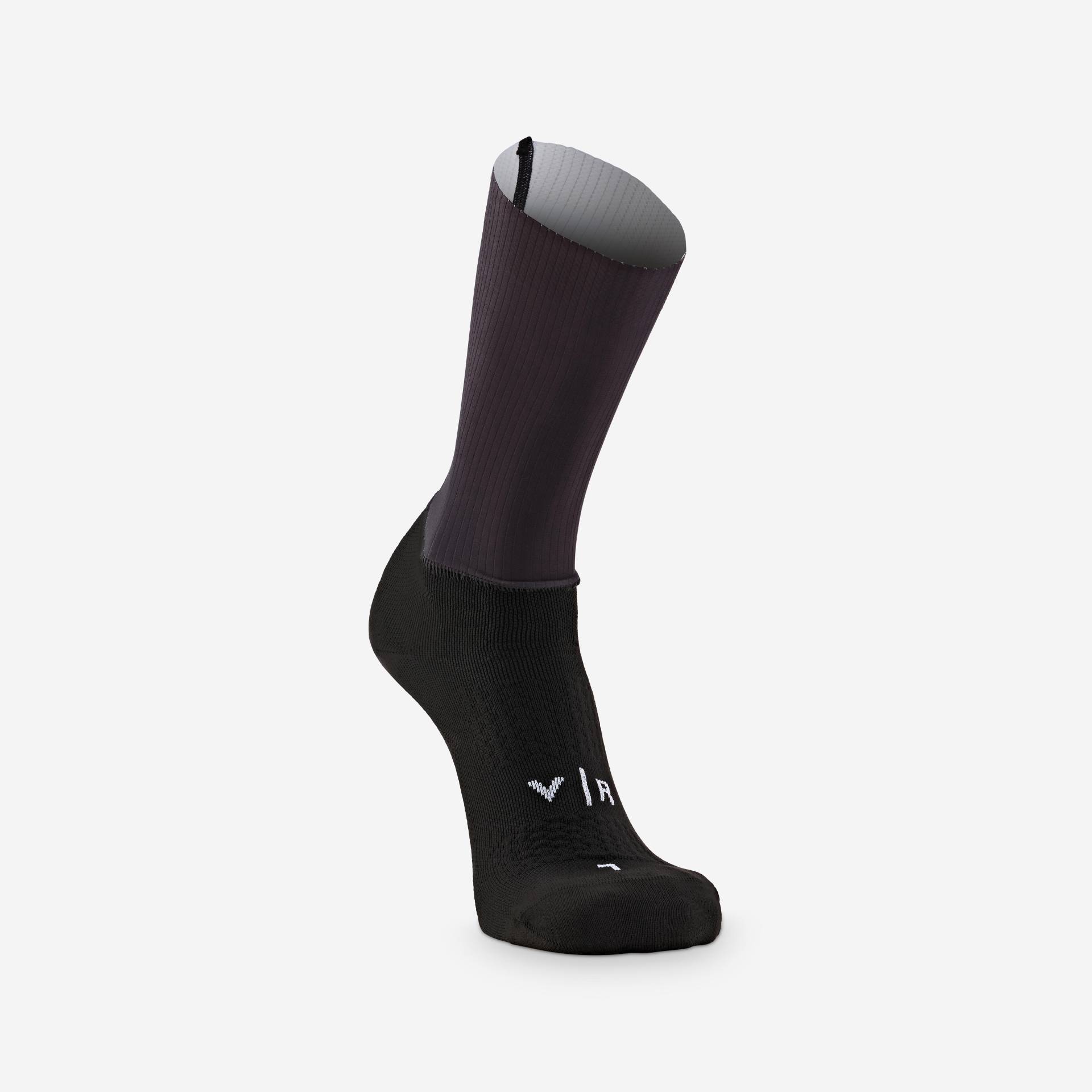 Fahrradsocken Rennrad RCR-R 900 Aero Schwarz Fahrradsocken Rennrad RCR-R 900 Aero Schwarz von VAN RYSEL