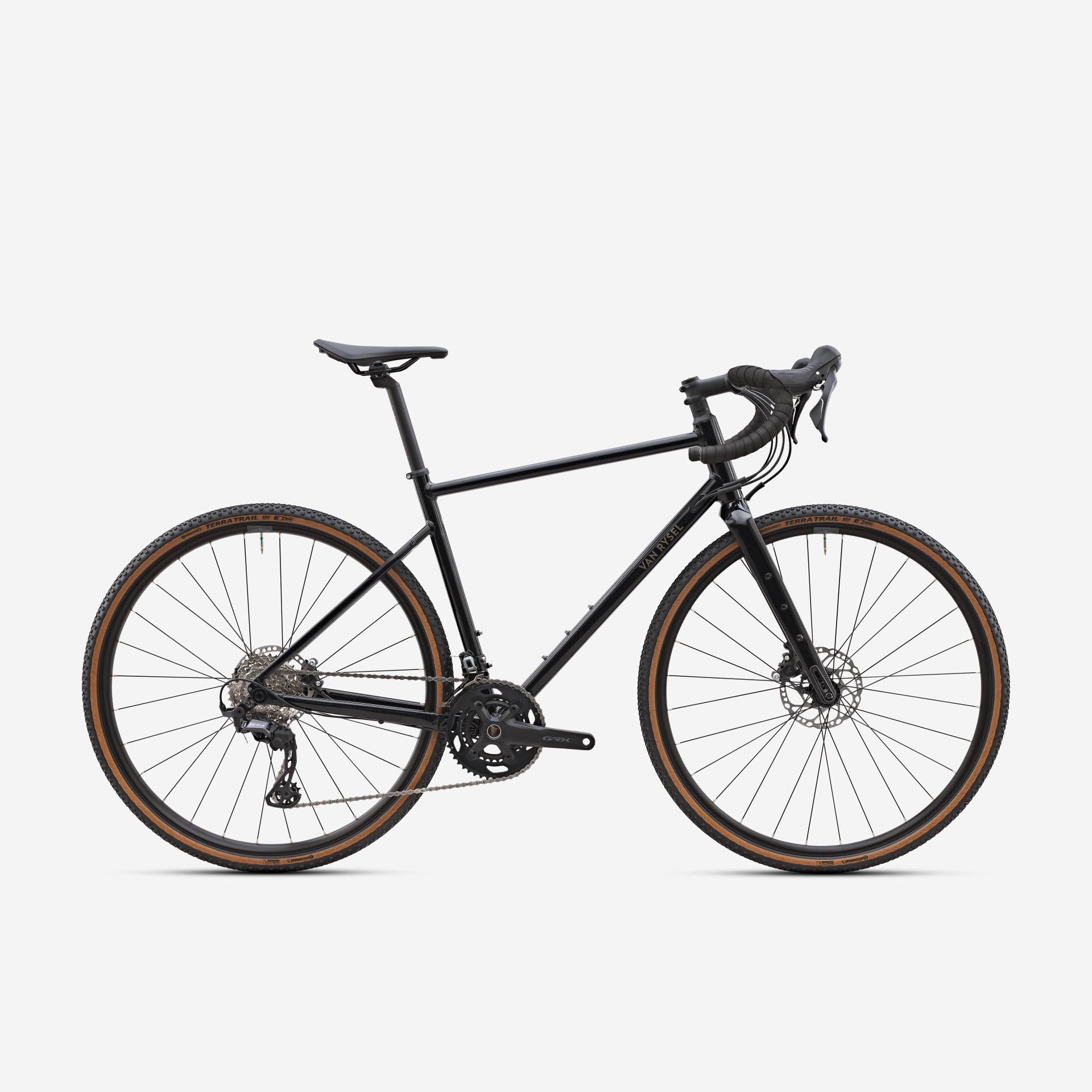 Gravelbike GRVL AF Shimano GRX Schwarz Gravelbike GRVL AF Shimano GRX Schwarz von VAN RYSEL