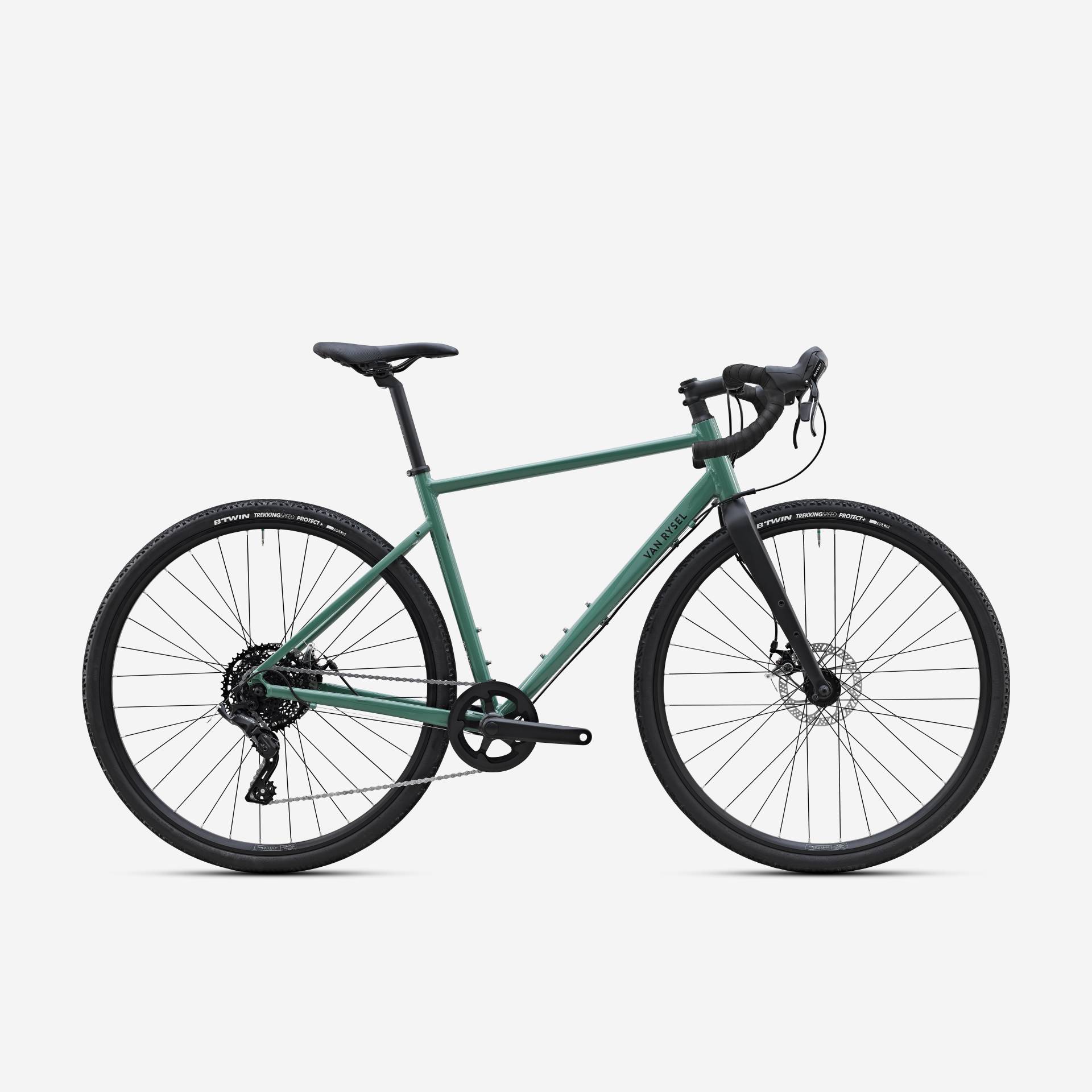 Gravelbike Gravel Discovery AF Microshift Acolyte Grün Gravelbike Gravel Discovery AF Microshift Acolyte Grün von VAN RYSEL