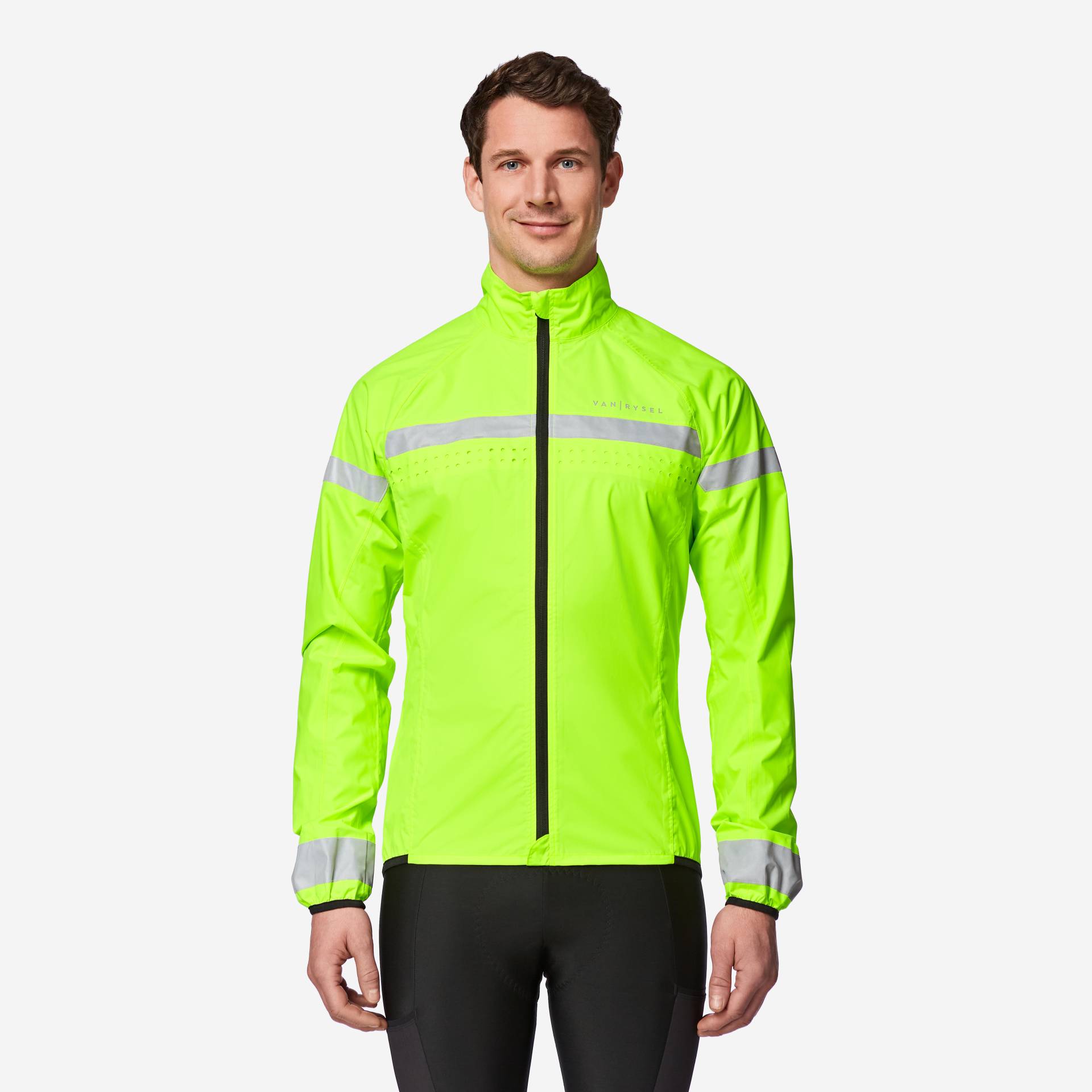 Regenjacke Rennrad RC120 Herren Gelb Regenjacke Rennrad RC120 Herren Gelb von VAN RYSEL