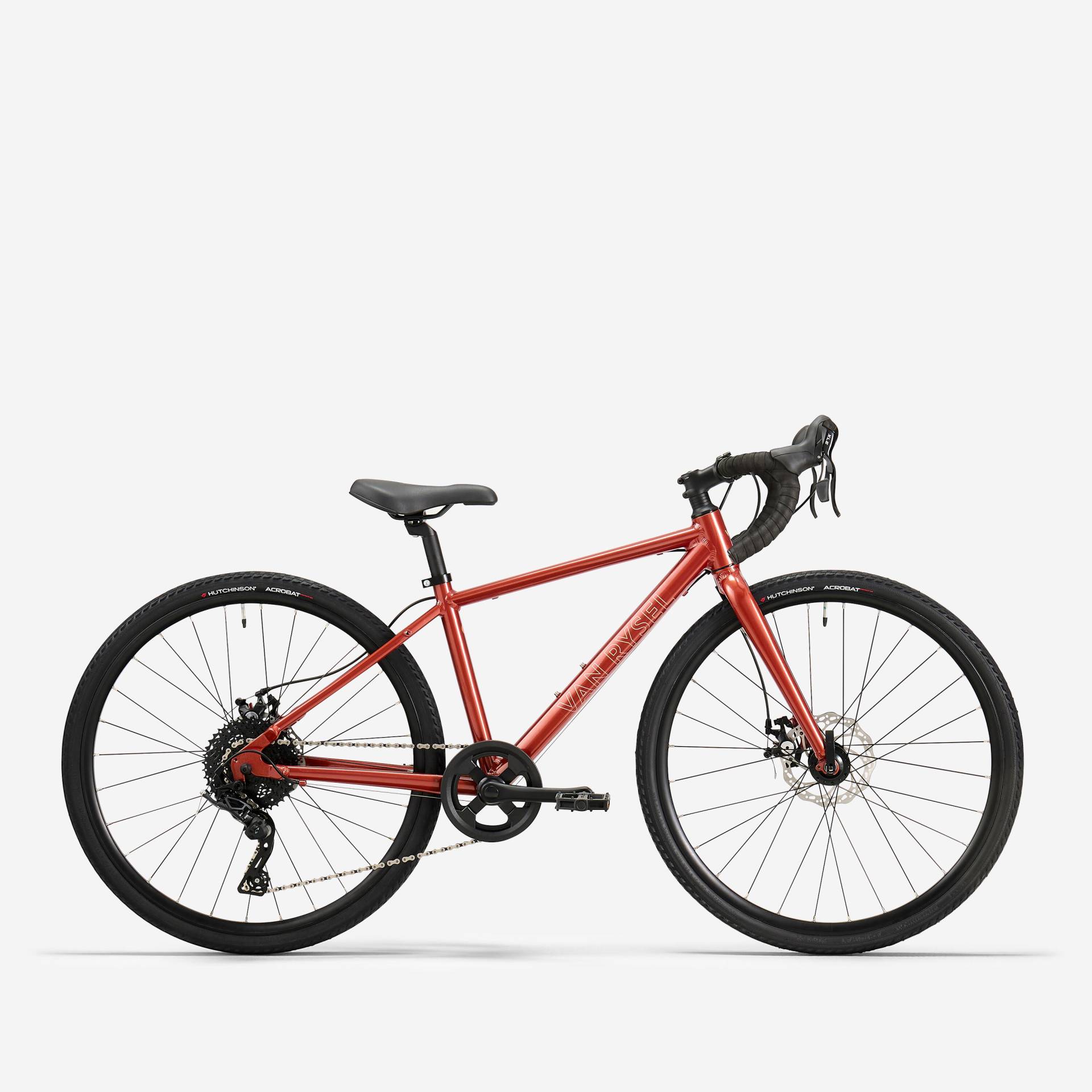Kinderfahrrad Gravelbike 26 Zoll GRVL 500 rot Kinderfahrrad Gravelbike 26 Zoll GRVL 500 rot von VAN RYSEL
