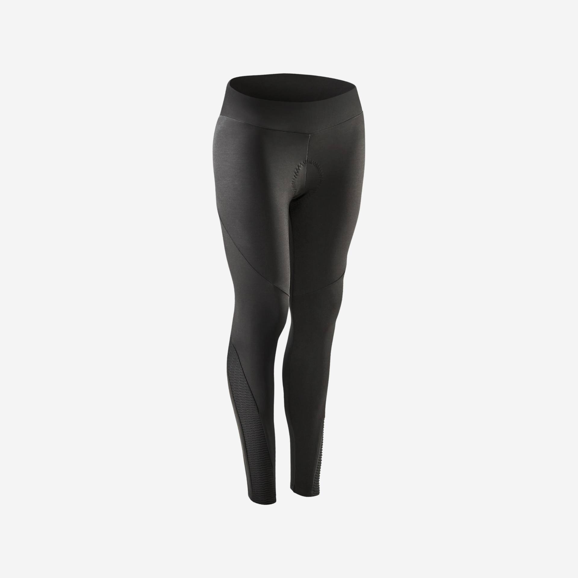 Lange Radhose Rennrad RC 500 Damen schwarz von VAN RYSEL