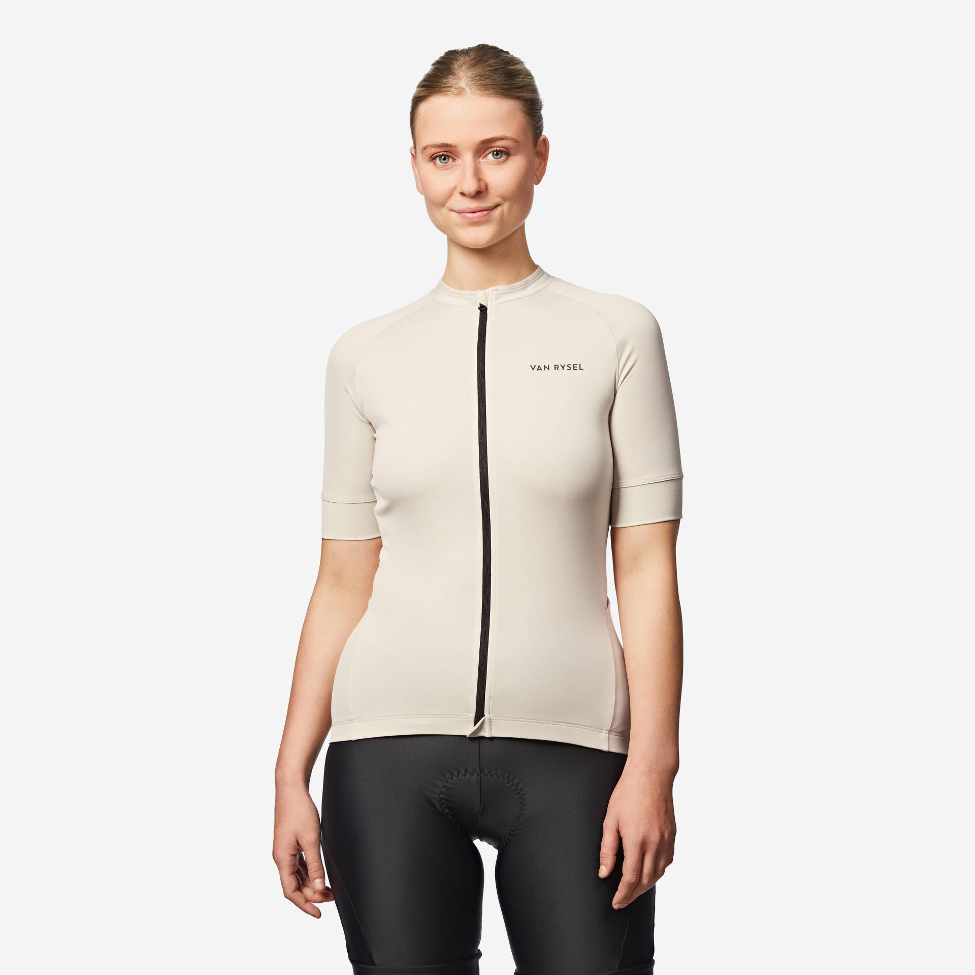 Radtrikot Rennrad kurz Sommer Regular Damen Beige Radtrikot Rennrad kurz Sommer Regular Damen Beige von VAN RYSEL