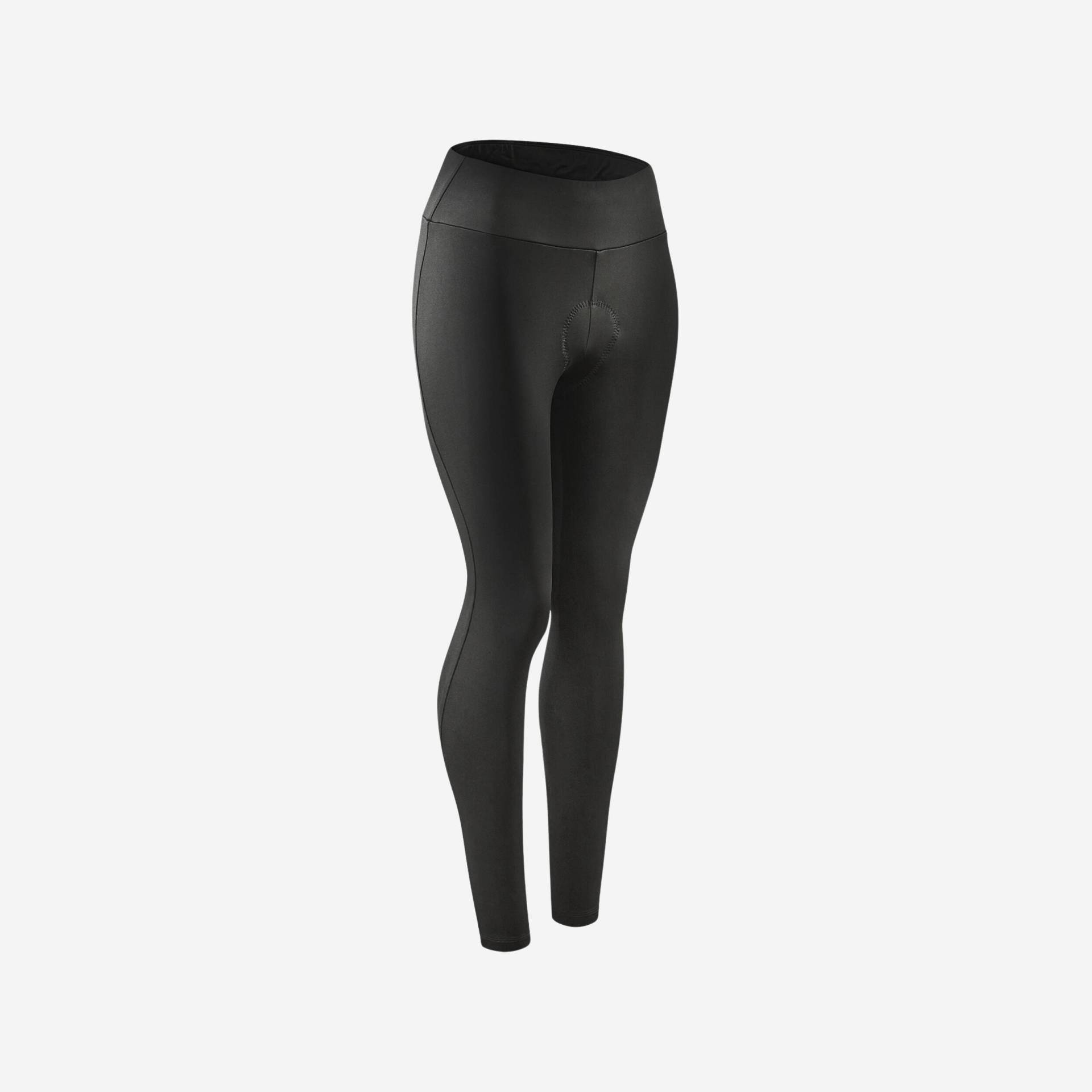 Radhose lang Rennrad 100 Damen schwarz von VAN RYSEL