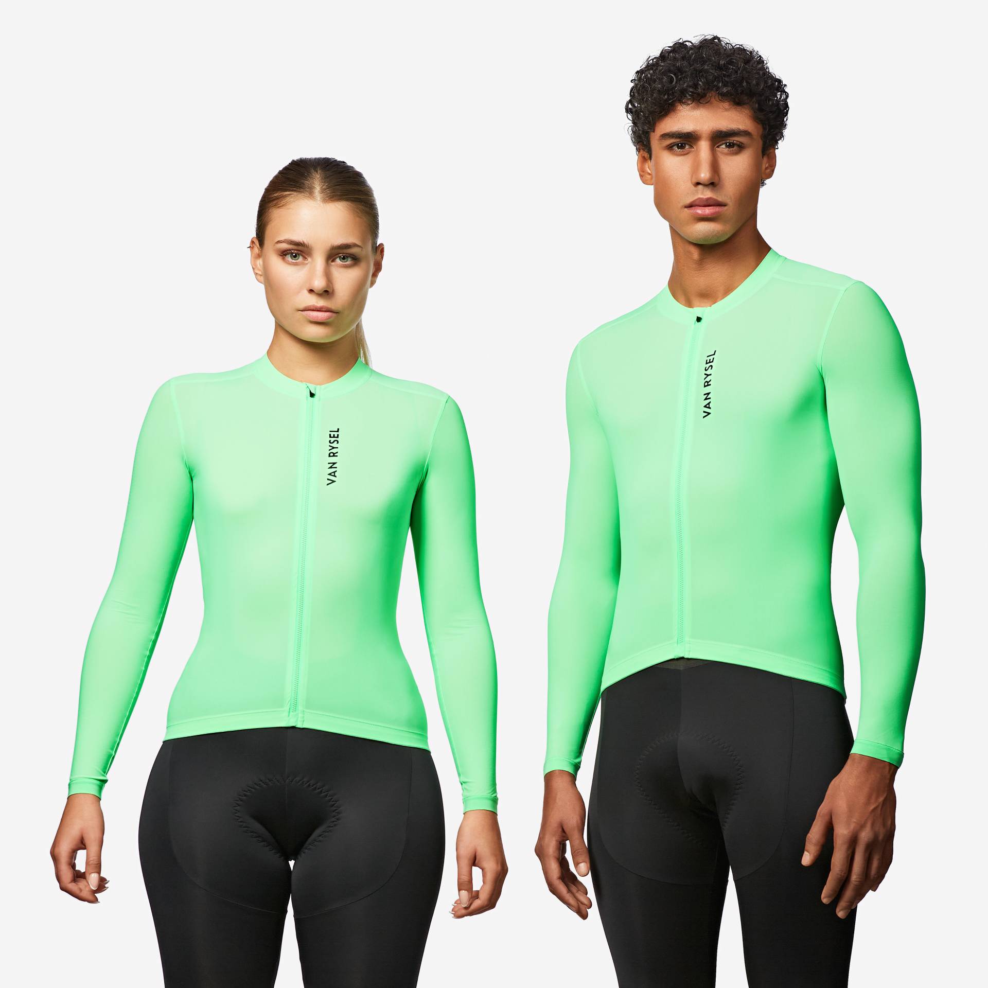 Radtrikot Rennrad langarm Sommer RCR 2 Unisex Grün Radtrikot Rennrad langarm Sommer RCR 2 Unisex Grün von VAN RYSEL