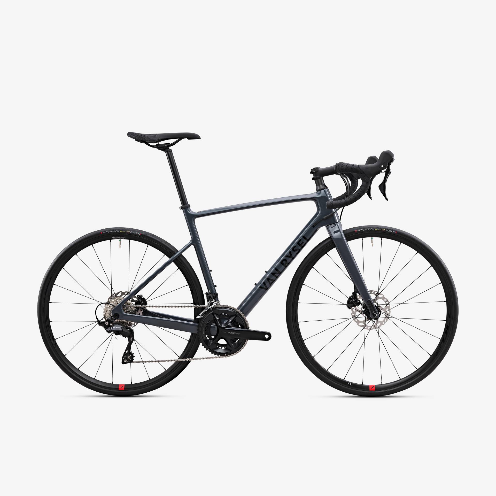 Rennrad NCR CF Carbon 105 12-fach grau von VAN RYSEL