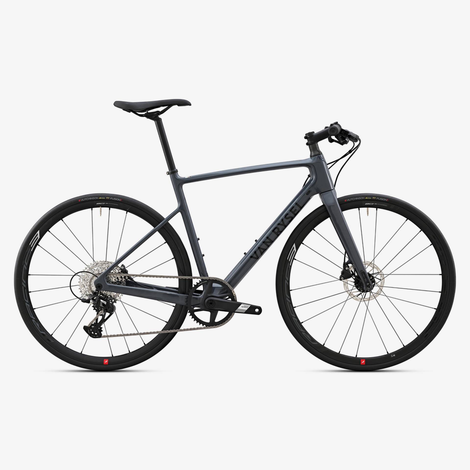 Rennrad NCR CF Fitness Carbon Apex 12-fach grau von VAN RYSEL