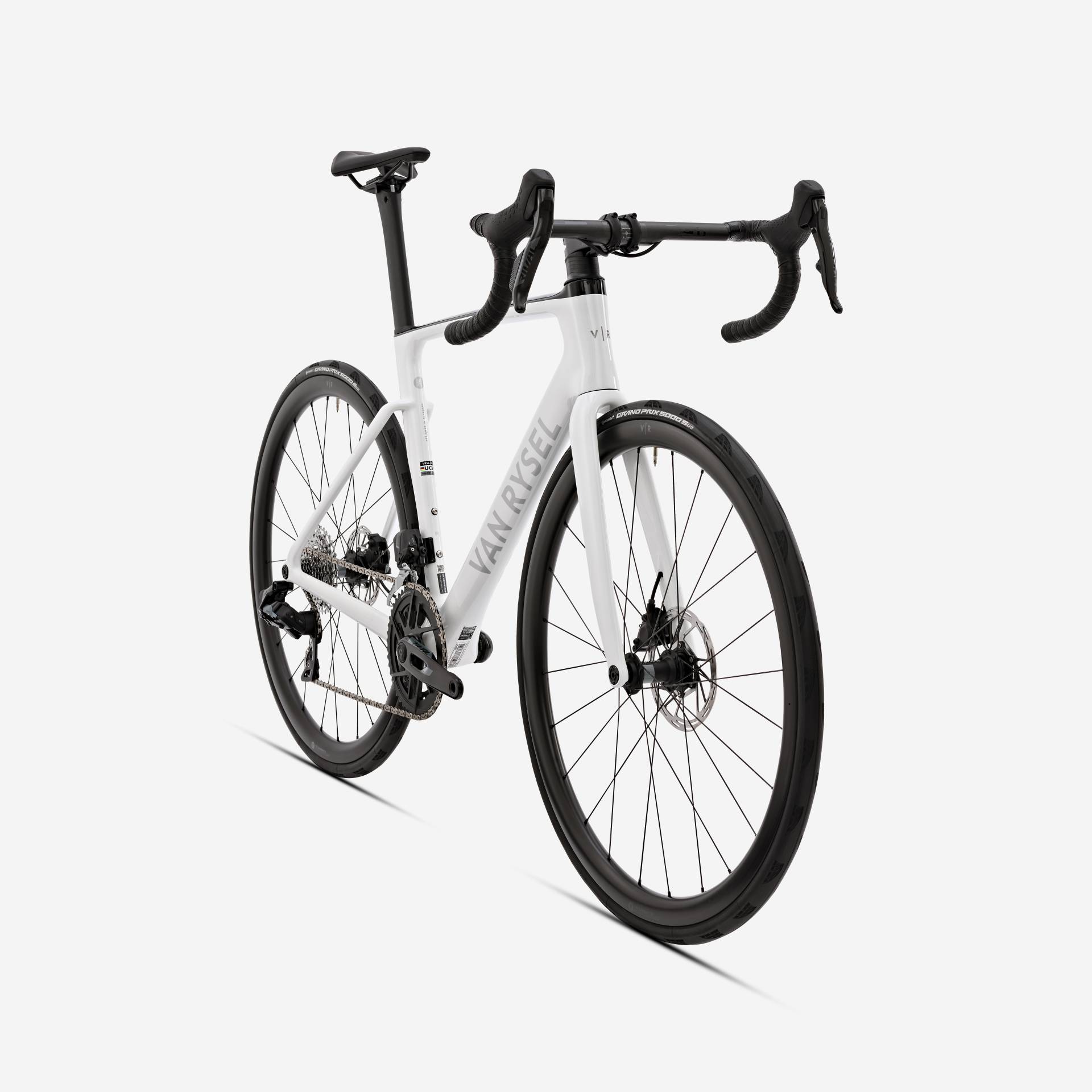 Rennrad Race RCR-R CF SRAM Rival AXS E1 Powermeter weiß Rennrad Race RCR-R CF SRAM Rival AXS E1 Powermeter weiß von VAN RYSEL