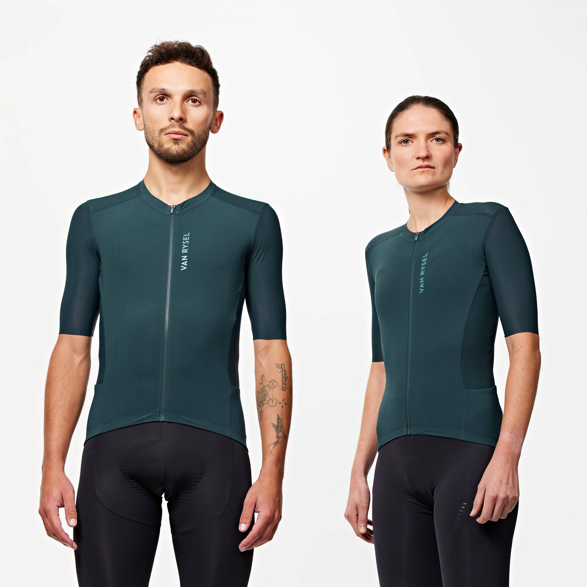 Unisex kurzarm Sommer Rennrad Radtrikot - Racer 2 von VAN RYSEL