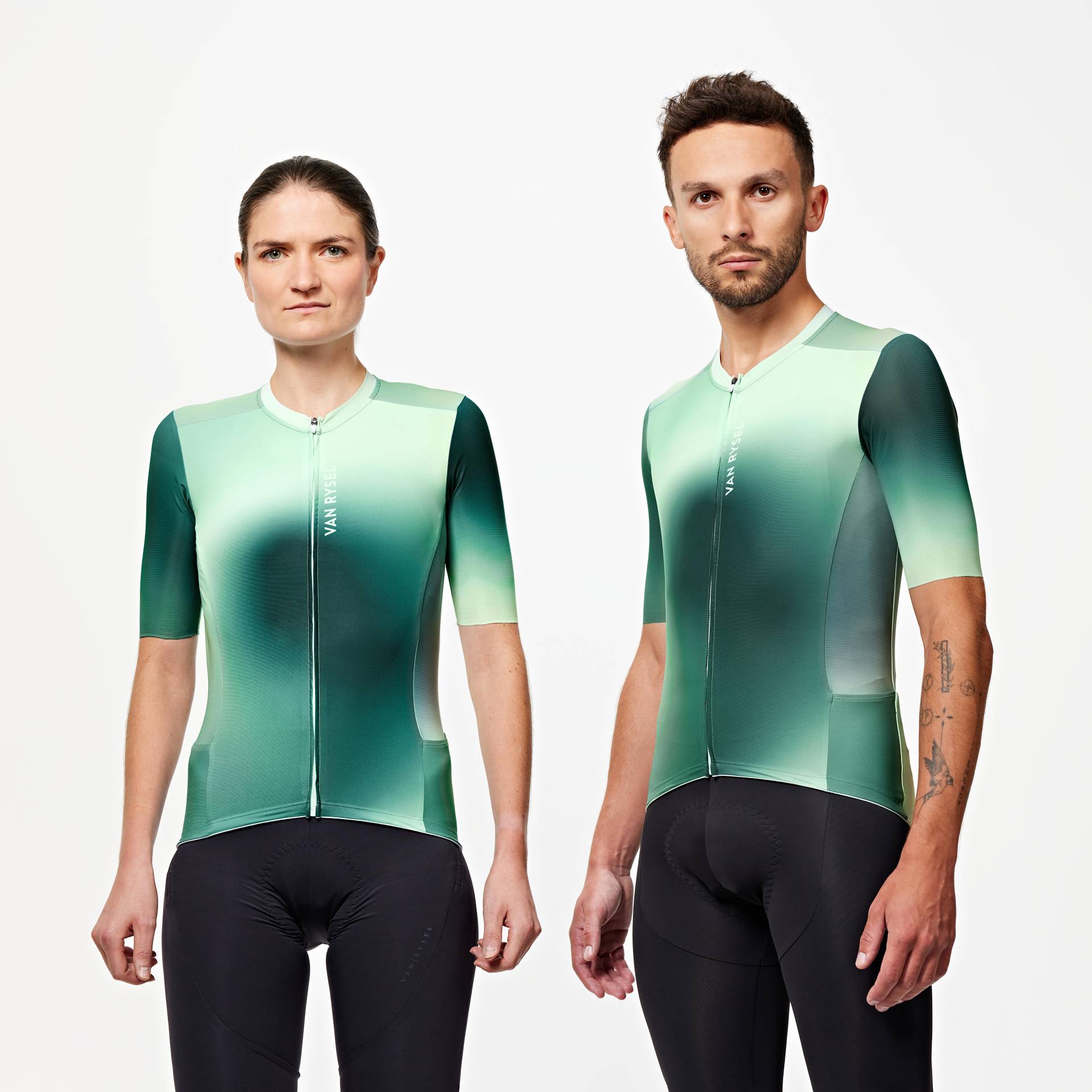 Unisex kurzarm Sommer Rennrad Radtrikot - Racer 2 von VAN RYSEL