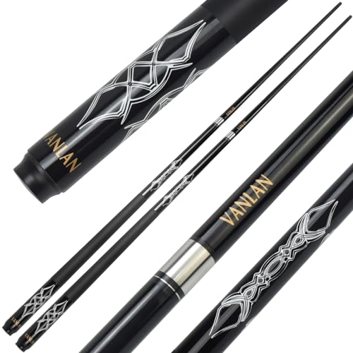 VANLAN Professionelle Billardqueues, 147,7 cm, Carbon, langlebig, kleiner Kopf, Poolqueues, Billard-Queues, Billard-Queues, Billard-Zubehör, Schwarz VANLAN Professionelle Billardqueues, 147,7 cm, Carbon, langlebig, kleiner Kopf, Poolqueues, Billard-Queues, Billard-Queues, Billard-Zubehör, Schwarz von VANLAN